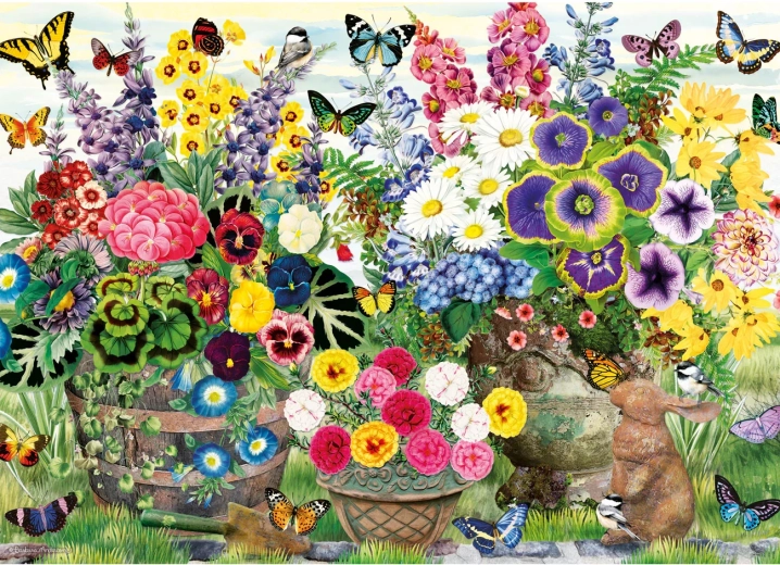 GIBSONS puzzle Garden Party 1000 pieces