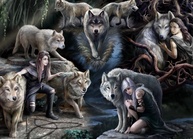 Puzzle Wolves 1500 Pieces BLUEBIRD
