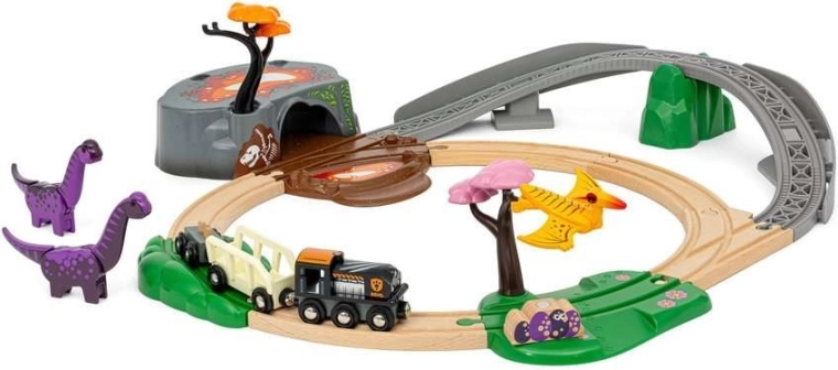 A dinosaur world full of adventure