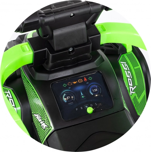 Patrauklus ATV dizainas su šviesomis ir garsais