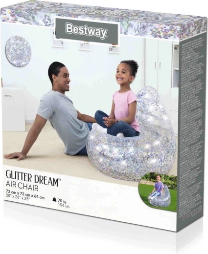 Išskirtinis dizainas su blizgučiais