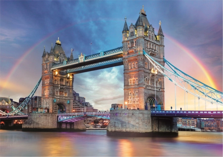 Beautiful depiction of Tower Bridge