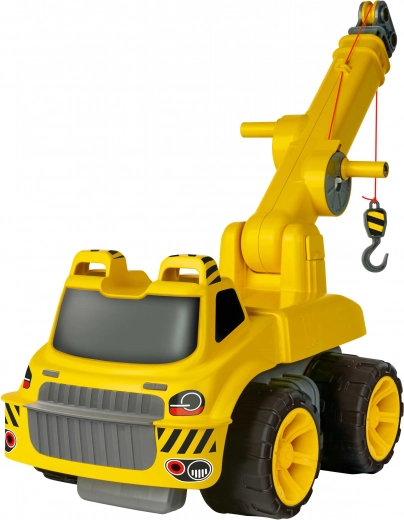 360° pasukamas kranas su galinga gervėle