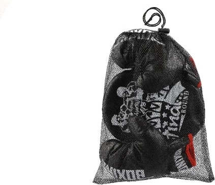 Praktiškas tinklinis krepšys laikymui