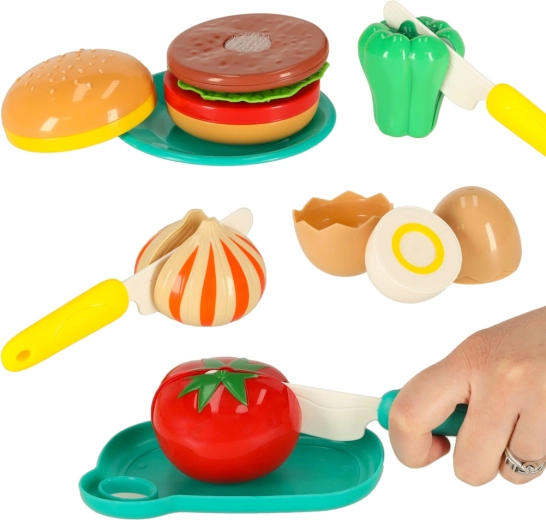 Mokymasis žaidžiant: pjaustyk, serviruok, dėliok