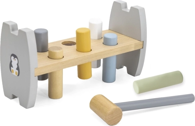 Spalvoti mediniai kaiščiai