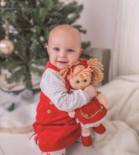 Minkštas kūnelis glėbesčiams nuo pirmos dienos