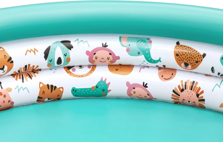 Spalvingas Safari raštas