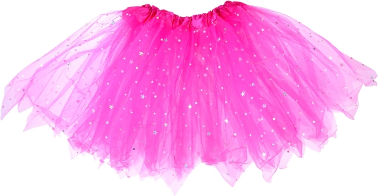 Fluffy tutu skirt with stars