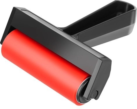 Švarus ir lygus vaizdas su prispaudimo voleliu