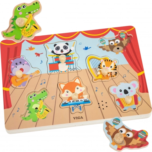Animals playing musical instruments