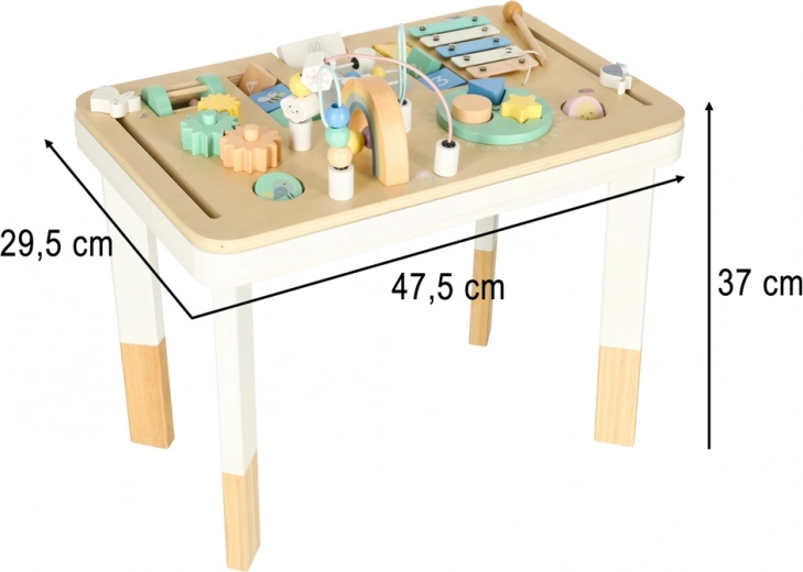 Saugus medinis dizainas ir kompaktiškas dydis