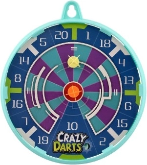 Compact dartboard for home fun