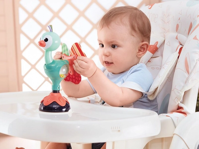 Stable attachment thanks to suction cup