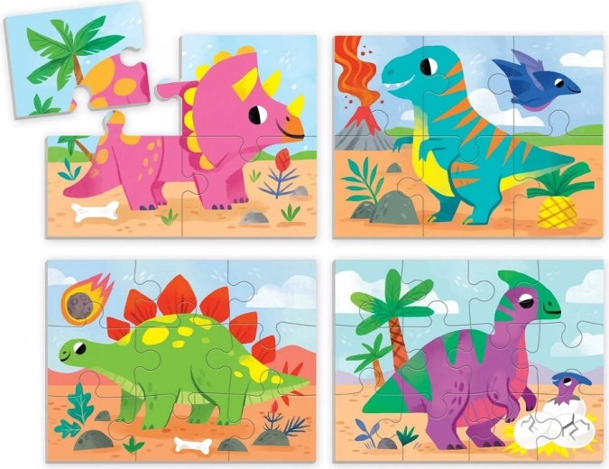 Spalvingi dino draugai