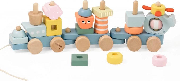 Montesorio formų ir spalvų dėliojimas