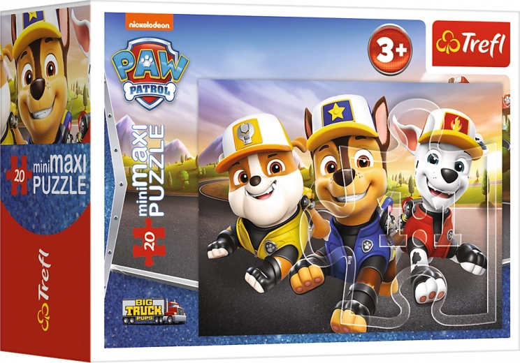 20 didelių dalių lengvam dėliojimui