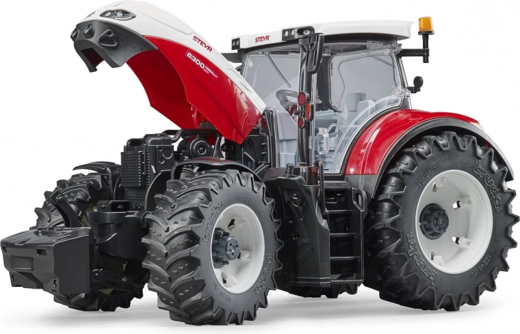 Spring-suspended front axle for smooth driving
