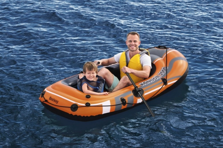 Inflatable floor for comfort