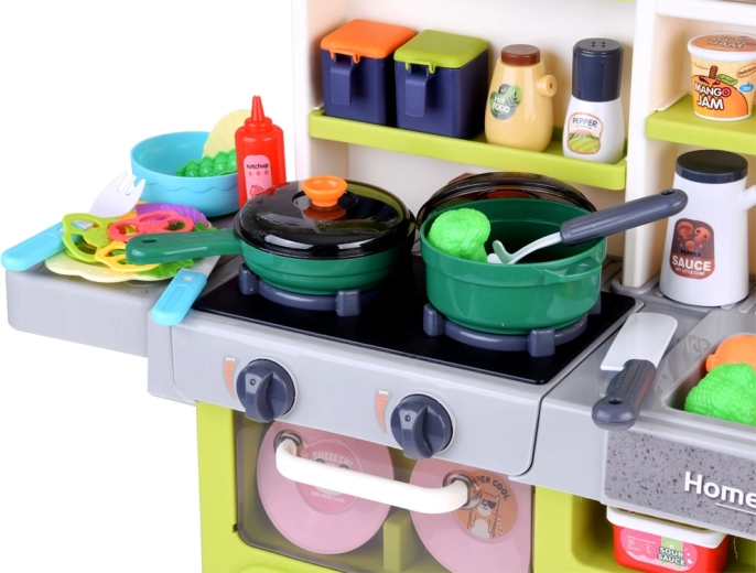 Tikroviškas gaminimas su šviesa, garsu ir garais