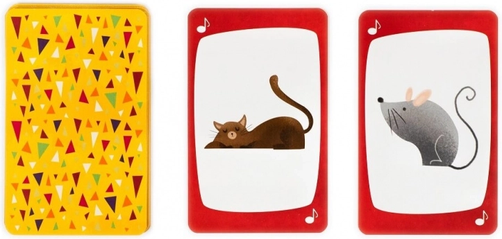 Iki 110 įvairiaspalvių paveikslėlių kortų