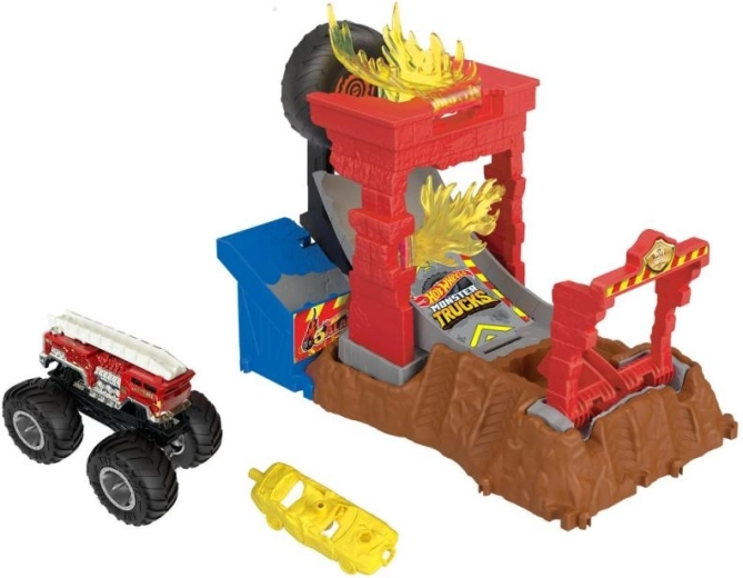 Crash zone and obstacles