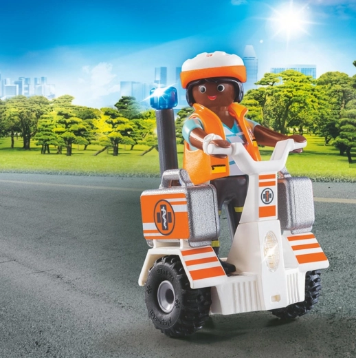 Rapid response on a segway