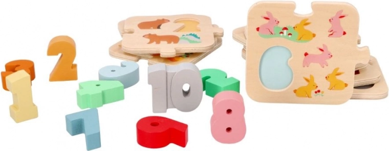Montessori principle: sorting and matching
