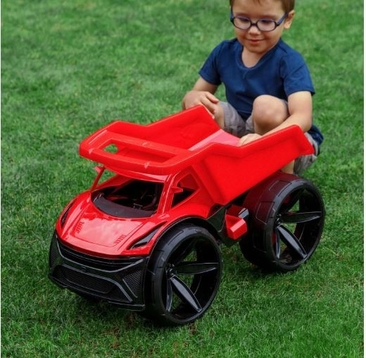 Large wheels and a futuristic design that excites