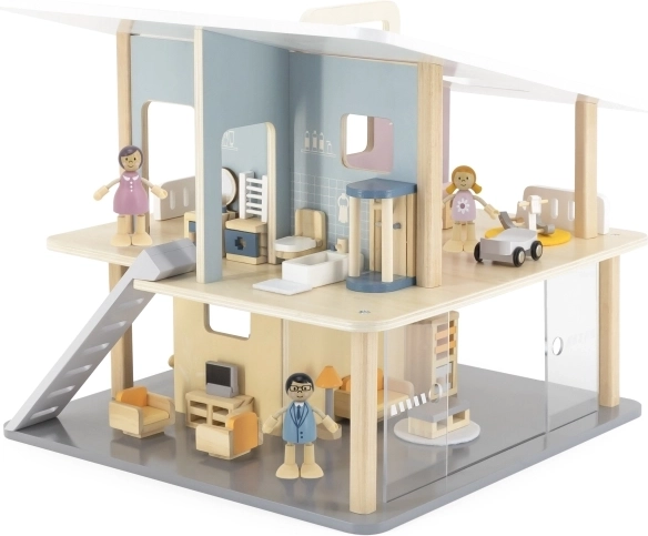 Išplečiamas interjeras baldais