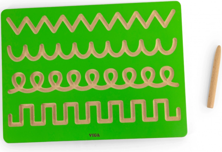 Švelniai išfrezuoti grioveliai tiksliam rankos vedimui