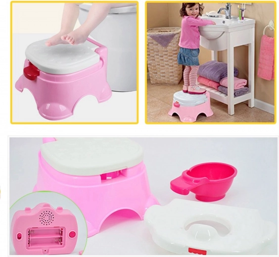 3 in 1: naktipuodis, laiptelis ir sėdynė