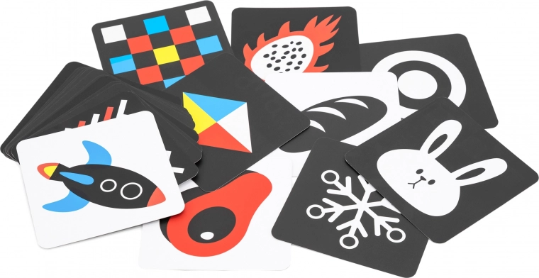 Didelis kontrastas sveikam regos vystymuisi