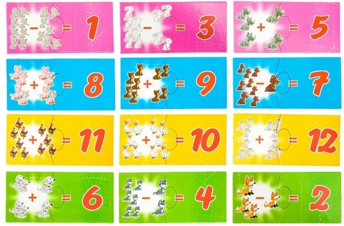 Addition and subtraction with animals