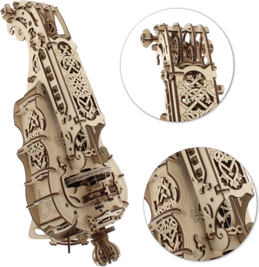 Išbaigta medinė konstrukcija be klijų