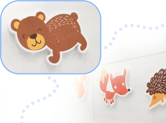 Lengvos putos, kurios laikosi ant šlapio paviršiaus