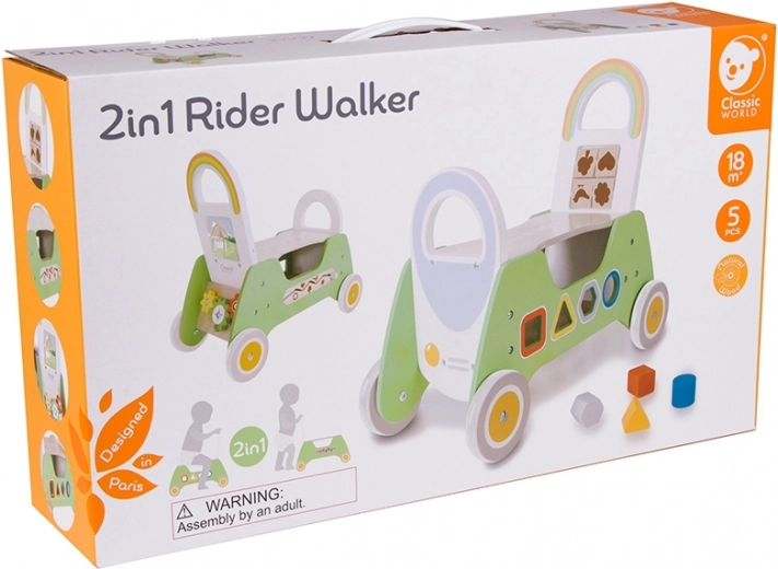 2-in-1: stumdukas ir paspirtukas ilgesniam naudojimui