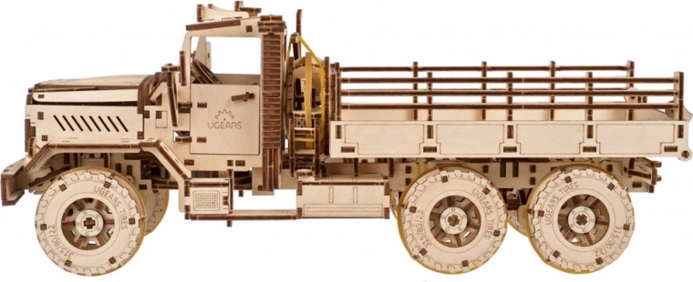 Spyruoklinis pavara ir reali 6x6 mechanika