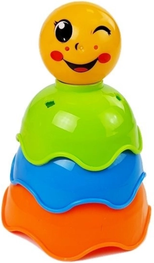Linksmos spalvos ir šypsena viršuje