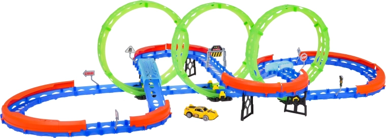 Tris milžiniškos 360° kilpos maksimaliai adrenalinui