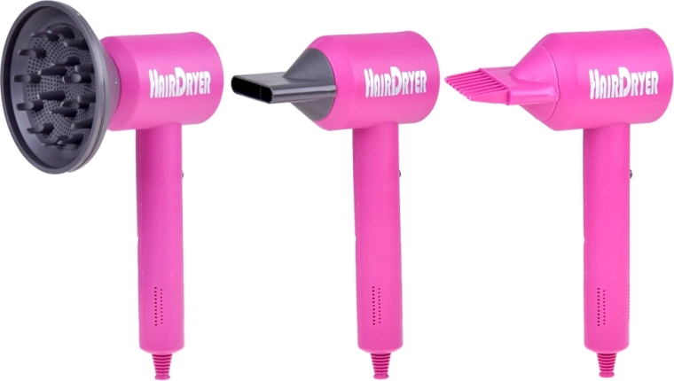 Interchangeable attachments for different hairstyles