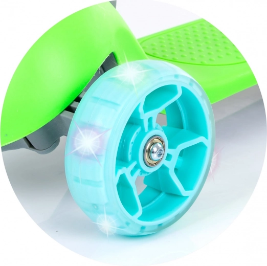 Light-up LED wheels for fun and safety
