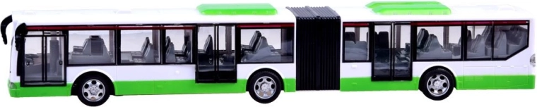 Realistinis lankstinis autobusas su LED žibintais