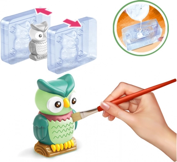 Susikurk savo pelėdą žingsnis po žingsnio