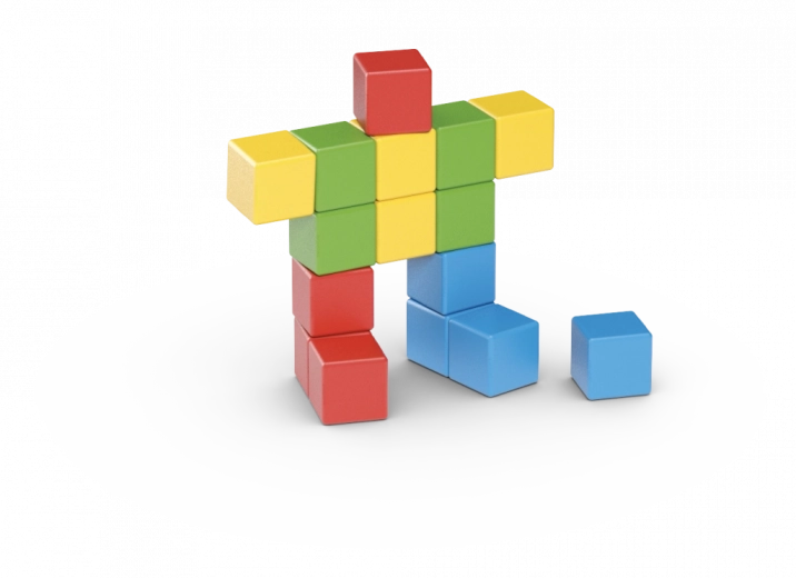 Kūrybiškos figūrėlės ir begalinės kombinacijos