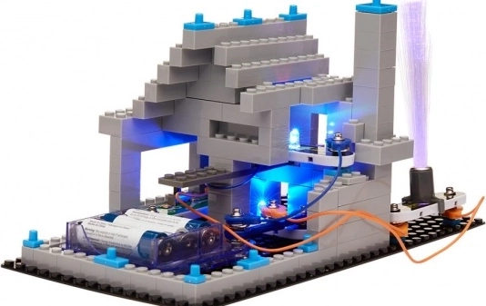 Paprasti grandynai su šviesos efektais