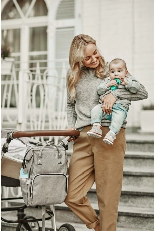 Termo kišenė buteliukui ir patogumas su vežimėliu