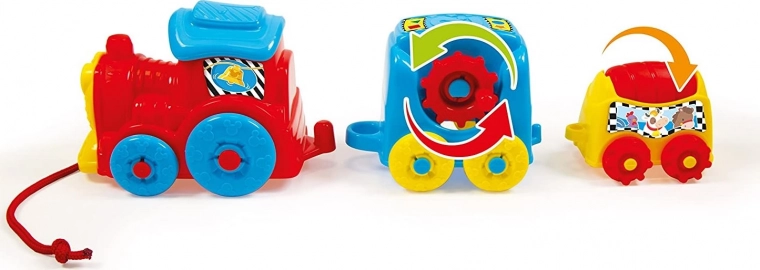 Dėliojami vagonėliai