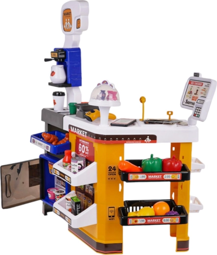 Šviesos ir garso efektai kaip tikrame parduotuvėje