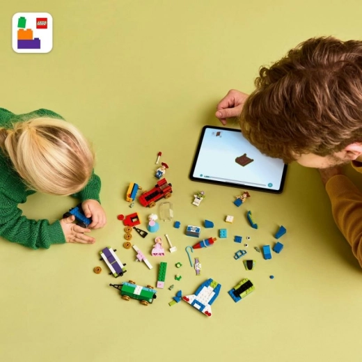 Paprastas konstravimas su LEGO Builder programėle